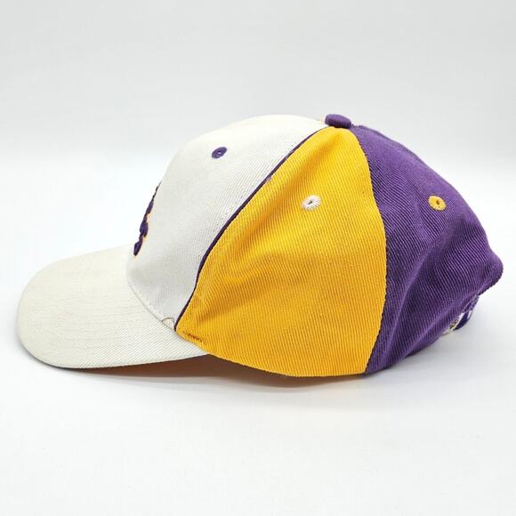 Minnesota Vikings Strapback Hat NFL Equipment Football Dad Cap Embroidered VTG - Picture 2 of 7